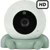 Image de Caméra Additionnelle Hd Babyphone Vidéo Yoo Go+, Batterie Rechargeable, Longue Autonomie, Faible Emission D'ondes Vert D'eau, Noir