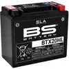 Image de Batterie moto activée en usine BS Battery BTX20HL Noir TU 1080674