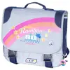 Image de Cartable Fille Kip 38 Cm Rainbow 80 Dream   Cp Gris / Bleu / Ciel