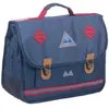 Image de Cartable Poids Plume Confettis 38 Cm Haut De Gamme (voiture) Bleu
