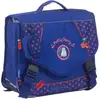 Image de Cartable Tissu Imprimé Cerises Teo Jasmin 38 Cm Bleu / Rouge