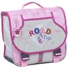 Image de Cartable Tissu Imprimé Road Trip Teo Jasmin 38 Cm Noir / Rose / Gris