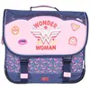 Image de Wonder Woman - Cartable Scolaire 38 Cm - Fille - Bleu/rose - 2 Compartiments Bleu