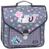 Image de Cartable Maternelle Fille Synthétique Chacha 2 Compartiments Gris