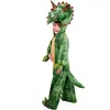 Image de Déguisement Dinosaure Tricératops Vert