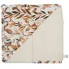 Image de Cape De Bain Bambou + Gant Caramel Forest (70 X 70 Cm) Ecru, Marron, Orange