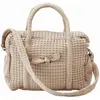 Image de Sac À Langer En Coton Gaufré Beige