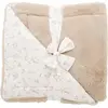 Image de Couverture Polaire Mix & Match Vert De Gris (70 X 100 Cm) Blanc, Beige