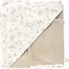 Image de Cape De Bain Bambou + Gant Caramel Forest (70 X 70 Cm) Beige, Écru