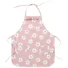 Image de Tablier De Cuisine Enfant Imperméable Rose, Blanc, Gris
