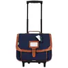 Image de Cartable À Roulettes Fille 2 Compartiments Multicolore