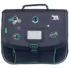 Image de Cartable Anthony 35 Cm Avec Poche Zippée Réfléchissante Bleu / Gris / Anthracite / Gri