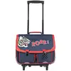 Image de Sac À Dos Trolley Aaron 2025 18 L 38 Cm Simili Avec Bretelles Rembourrées Bleu / Rouge / Noir