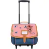 Image de Cartable Fille À Roulettes Les Fantaisies Jane (38 Cm) Rose, Bleu