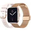 Image de Montre Connectee Echo Rainbow Nano Bracelets Rose + Metal Gold