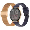 Image de Montre Connectee Echo Rainbow Sunset Bleu - Or Rose - 2 Bracelets