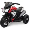Image de Moto Électrique Enfant 3 Roues 6v 3km/h Max. Effets Lumineux Sonores Red