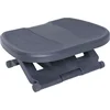 Image de HOMCOM Repose-pied ergonomique de bureau hauteur et inclinaison réglables 45L x 34l cm gris