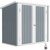 Image de Outsunny Abri de Jardin - cabane de jardin 1,09 m² - cabanon rangement outils 2 Portes verrouillables - dim. 147L x 86l x 134H c