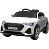 Image de Voiture Électrique Enfant Audi E-tron Sportback S Line 12 V 8 Km/h Max. - Effets Sonores, Lumineux - Télécommande Blanc