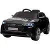 Image de Voiture Électrique Enfant Audi E-tron Sportback S Line 12 V 8 Km/h Max. - Effets Sonores, Lumineux - Télécommande Noir