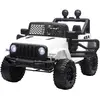 Image de Voiture 4x4 Électrique Enfant 2 X 35 W 5 Km/h Max. Télécommande Effets Lumineux Sonore Blanc