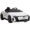 Image de Voiture Électrique Enfant Audi Rs E-tron Gt V. Max. 5 Km/h Télécommande Effets Sonores Lumineux Blanc