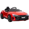Image de Voiture Électrique Enfant Audi Rs E-tron Gt V. Max. 5 Km/h Télécommande Effets Sonores Lumineux Rouge