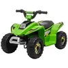 Image de Quad Électrique Enfant - Voiture Électrique Enfant - Marche Av, Ar - 6 V, V. Max. 4,6 Km/h Vert