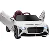 Image de Voiture Électrique Enfant Bentley Bacalar 2 Moteurs 2 X 25 W Télécommande Effets Sonores Et Lumineux Blanc
