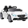 Image de Voiture Électrique Enfant Mercedes Slc 300 6 V 5 Km/h Max. Télécommande Effets Sonores Lumineux Blanc