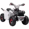Image de Quad Électrique Enfant V. Max. 2,5 Km/h 6 V Blanc