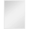 Image de HOMCOM Miroir mural rectangulaire 60 x 80 cm, cadre en MDF, idéal pour la salle de bain, salon ou chambre, blanc