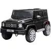 Image de Voiture Électrique Enfant Mercedes Benz Classe G 12v - V. Max. 5km/h - Télécommande - Effets Sonores Lumineux Noir
