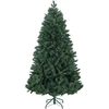 Image de HOMCOM Sapin de Noël Artificiel 180 cm Arbre de Noël avec support en acier pliable, 1061 branches épines, décoration de Noël effet réaliste, vert