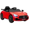 Image de Voiture Électrique Enfant Mercedes-benz Amg Gtr - 12v, 5km/h Max. - Nombreux Effets - Télécommande Rouge