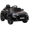 Image de Voiture Électrique Enfant Audi Rs Q8 - 2 Moteurs - Télécommande - Effets Sonores, Lumineux Noir