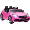 Image de Voiture Électrique Enfant Mercedes Slc 300 6 V 5 Km/h Max. Télécommande Effets Sonores Lumineux Rose