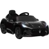 Image de Voiture Électrique Enfant Maserati Gran Turismo Folgore Télécommande Nombreux Effets Noir
