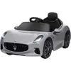 Image de Voiture Électrique Enfant Maserati Gran Turismo Folgore Télécommande Nombreux Effets Gris