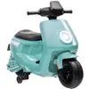 Image de Scooter Électrique Enfant - Moto Enfant 6v 25w 2 Vitesses 1,5-3 Km/h Max. - Effets Sonores Lumineux Vert
