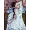 Image de Mary Cassatt : Jeune Fille Coiffant ses Cheveux, 1886 2000 Pièces Grafika