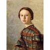 Image de Jean-Baptiste-Camille Corot : Portrait de Jeune Fille, 1859 2000 Pièces Grafika