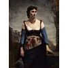 Image de Jean-Baptiste-Camille Corot : Agostina, 1866 2000 Pièces Grafika