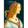 Image de Sandro Botticelli - Idealized Portrait of a Lady, 1480 1000 Pièces Bluebird Puzzle
