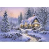 Image de Winter's Blanket Wouldbie Cottage 500 Pièces Bluebird Puzzle