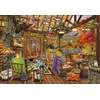 Image de Adirondack Porch 1000 Pièces Bluebird Puzzle