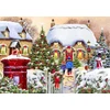 Image de Winter Cottage 2000 Pièces Bluebird Puzzle