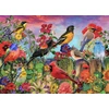 Image de Birds and Blooms Garden 500 Pièces Bluebird Puzzle