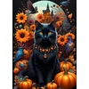 Image de Autumn Cat 500 Pièces Bluebird Puzzle